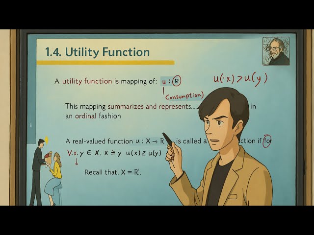 Advanced Microeconomics (5):  Utility Function and Proof of Representation Theorem