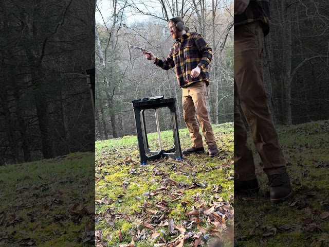 New Model Colt Python first shots with .357 Magnum, for the gun, & myself lol!