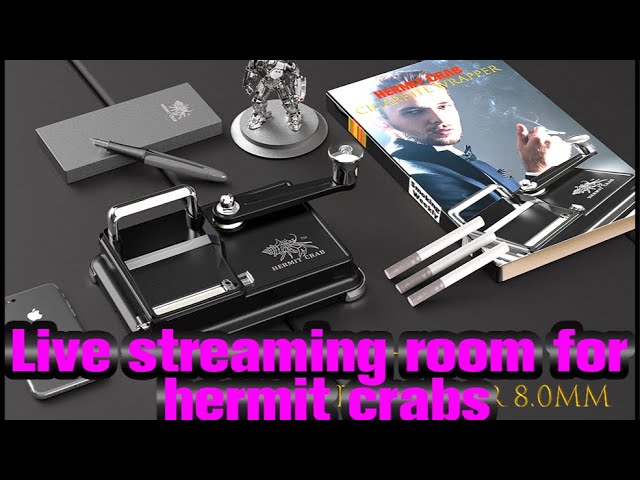 50% OFF GLOBAL! Hermit Crab Dual-Rail Cigarette Rolling Machine, Free Shipping to Europe & USA!