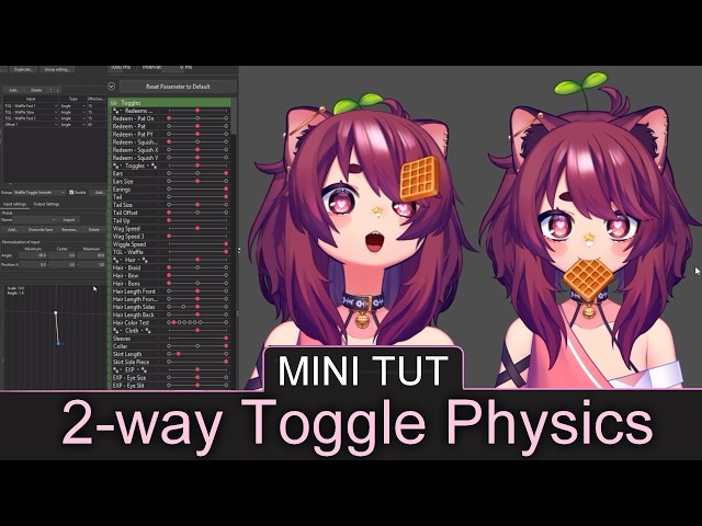 Live2D Mini Tut: 2-way Toggle Physics
