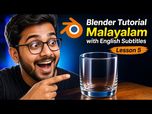 Blender Tutorial Malayalam with English Subtitles - Lesson 5