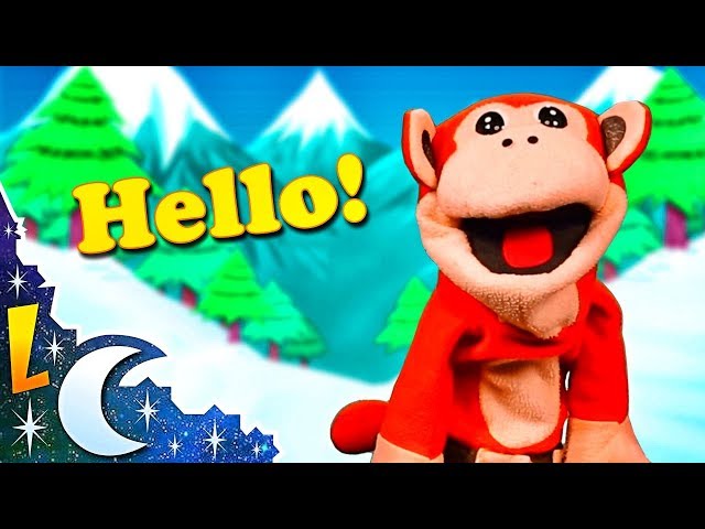Aprende Inglés con El Mono Sílabo | Saludos | Inglés para Niños | English For Kids