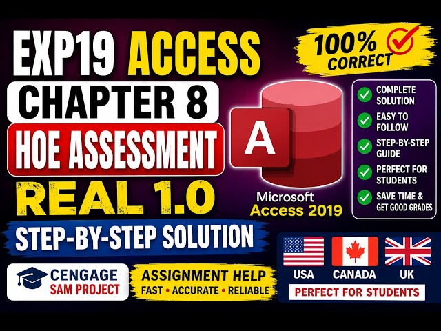Exp19_Access_Ch08_HOEAssessment - Real 1.0/Exp19_Access_Ch08_HOEAssessment - Real 1.0