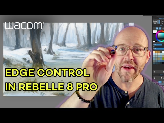 How to Render a Digital Painting: Edge Control (aka Rendering) in Rebelle 8 Pro (Part 3) | Wacom
