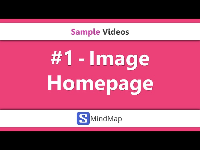 #1 - SMindMap Samples - Image - Hompage of SMindMap