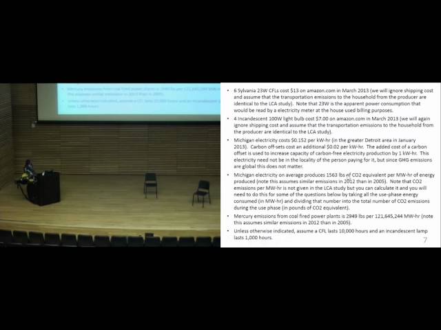 Sustainable Engineering Case Study