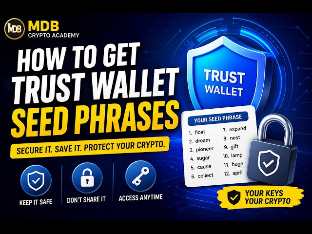 How to get Trust wallet secret phrases