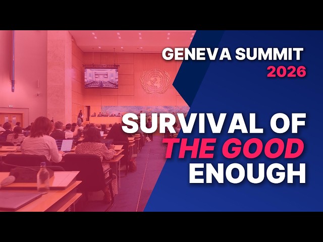Survival of the Good Enough | AIFOD Geneva Summit 2026