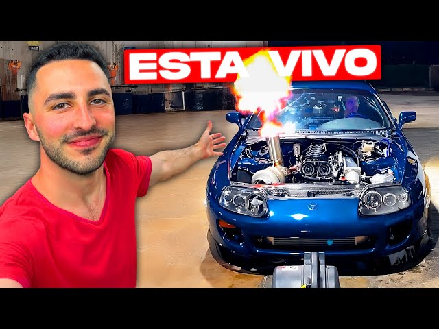 WE START UP the 800hp 2JZ