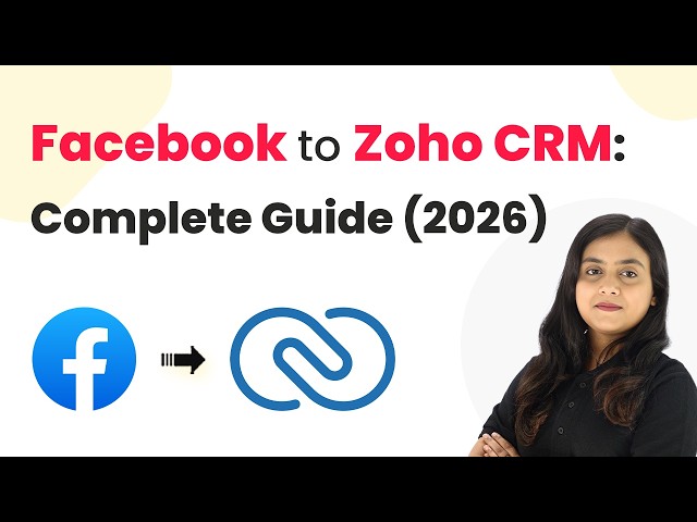 Facebook to Zoho CRM: Complete Guide (2026)