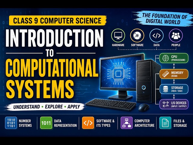 Introduction to Computational Systems | Hardware, Software, Data & Computer Architecture