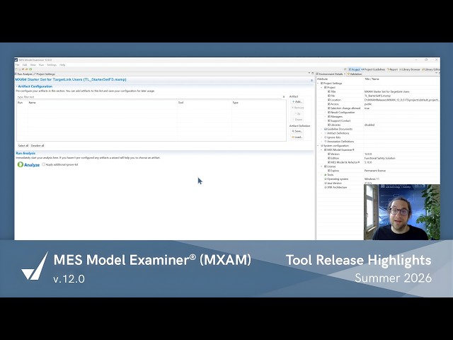 Tool Release | MES Model Examiner® (MXAM) v.12.0