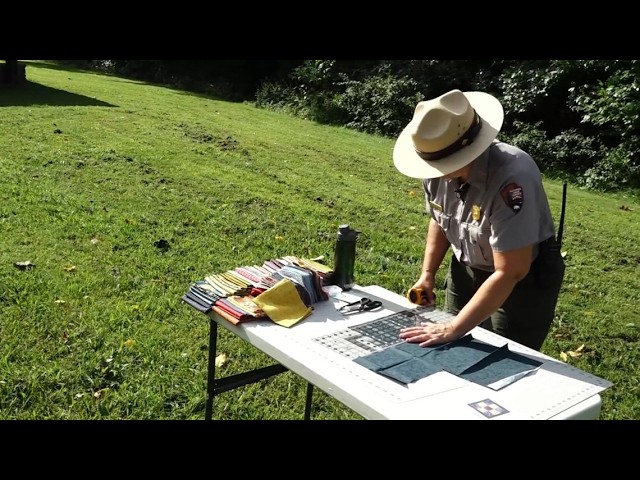 National Park ranger teaches history through quilting