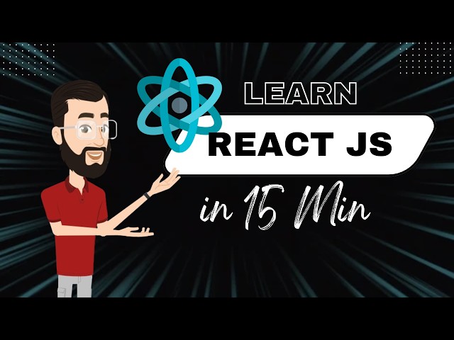 React JS Tutorial 🚀 | Learn React in 15 Minutes for Beginners!