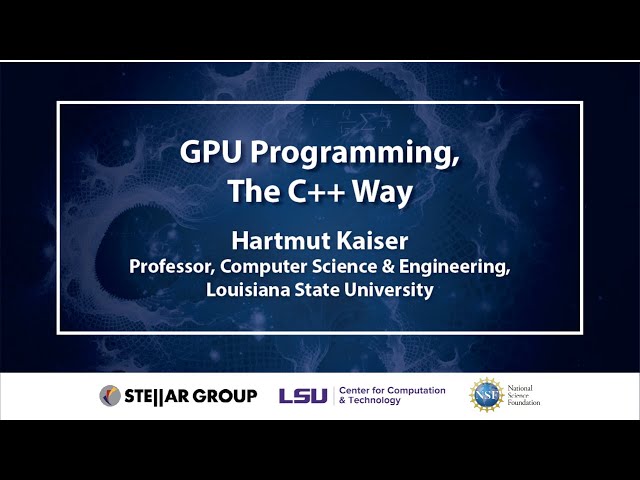 CSC4700-GPU Programming, the C++ way