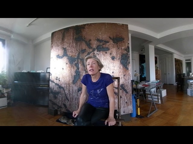 360° video: Interview with Dove Bradshaw, artist, New York, 12 September 2017 (Part 1)