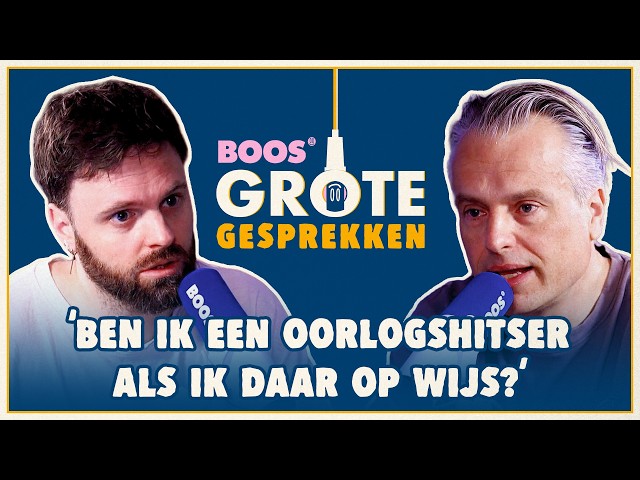 Joris Luyendijk over oorlog, activisme en journalistiek | BOOS Grote Gesprekken 7