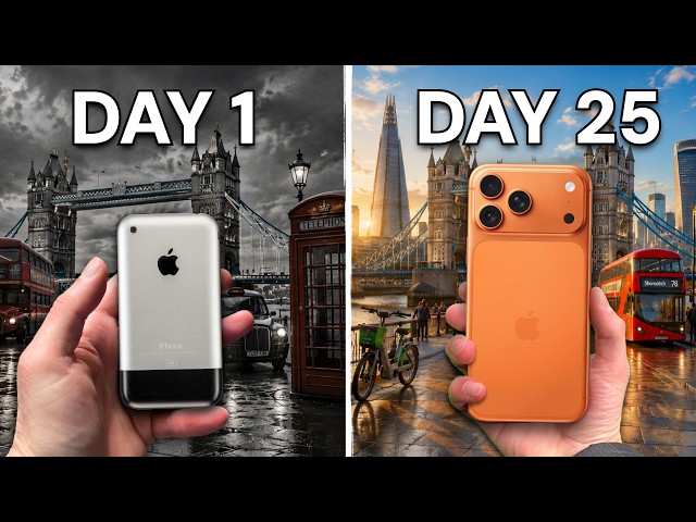 I tried EVERY iPhone in a month!