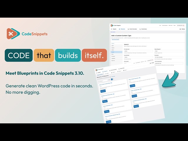 Blueprints in Code Snippets 3.10: Stop Hunting for Code