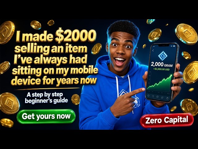 How to Make Over $2000 And More Selling an Item sitting on your mobile device for years.