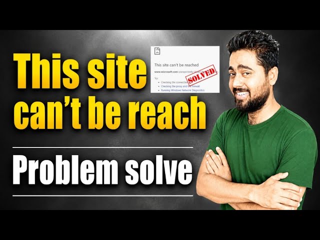 This site can't be reached problem in chrome| Chrome website not opening| This site can't be reached
