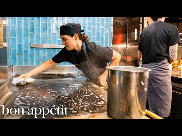 A Day in the Life of a Line Cook in NYC | Life of a Line Cook | Bon Appétit