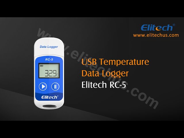 How to Use Elitech RC-5 Temperature Data Logger