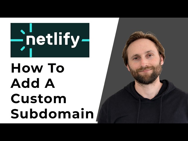 How to Add a Custom Subdomain in Netlify [2026 Guide]