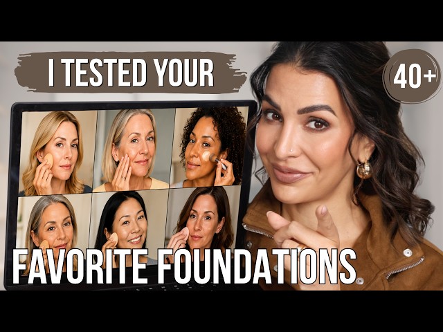 The BEST Foundation for Mature Skin - ACCORDING TO YOU!