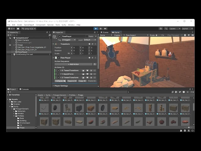 Flow Of Action - Basic Tutorial