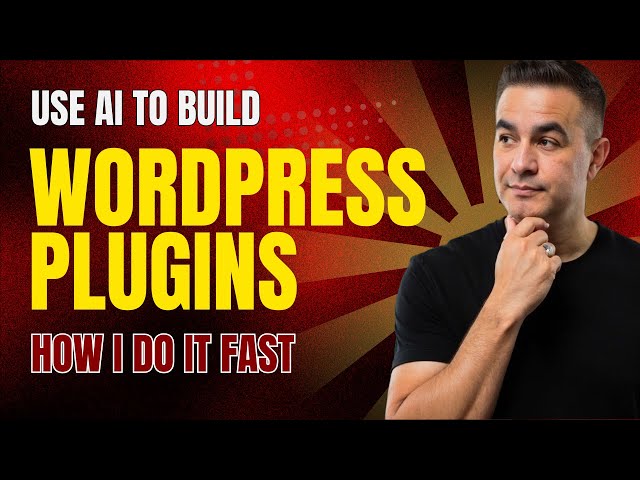 I Build Profitable WordPress Plugins With AI (No Team, No Code)