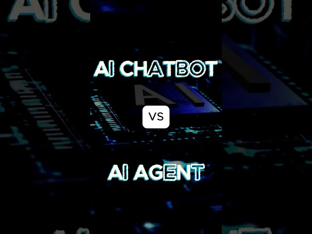 AI Chatbot vs AI Agent 🤖 — What's the Difference?