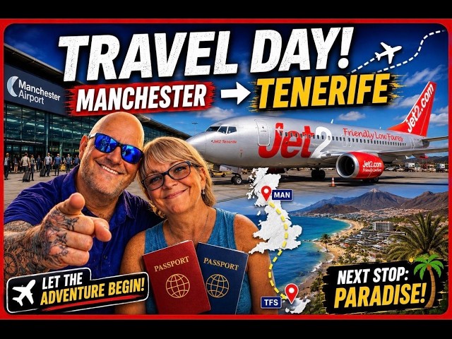 Chasing the sun: our latest travel day to Tenerife 2026