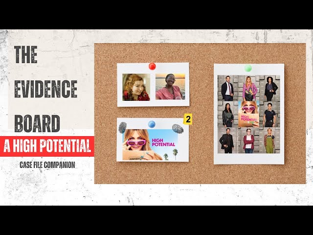 🔍🧵 The Evidence Board | 02x10 A High Potential Case File Companion | Live Breakdown 🧵🔍