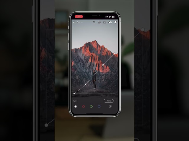 Tone Curve Lightroom Mobile Tutorial 🎨