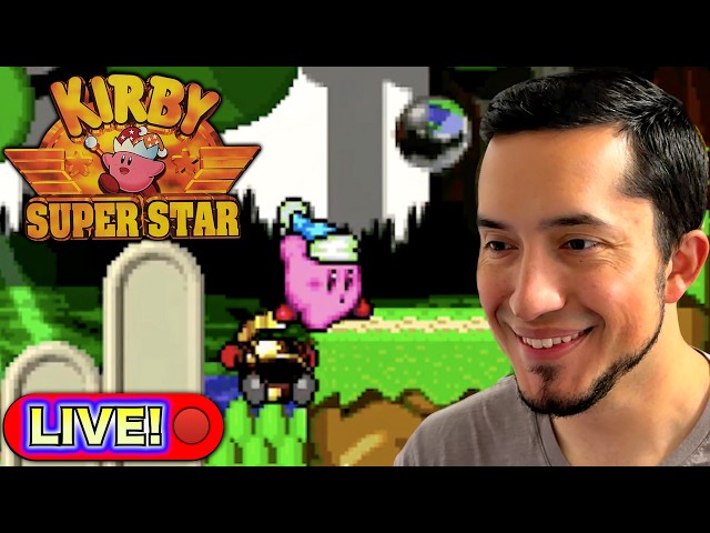 Playing Kirby Super Star for the first time!! (Vertical stream)