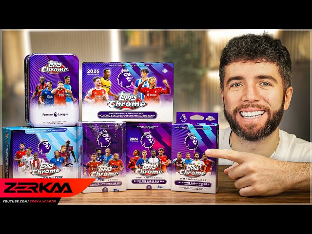 I OPENED *EVERY* PREMIER LEAGUE TOPPS CHROME 2026 BOX!