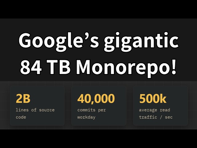How Google Manages 2 Billion Lines of Code in a Single Repository