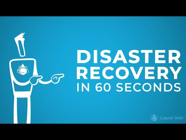 Disaster Recovery Explained in 60 Seconds