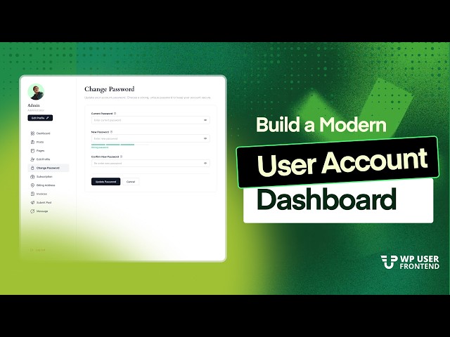 How to Create a User Dashboard in WordPress (Step-by-Step Tutorial)