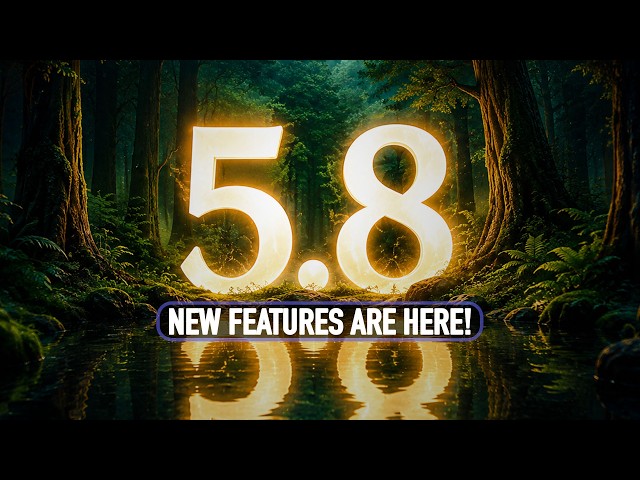 Unreal Engine 5.8 Is Here with Amazing New Features!