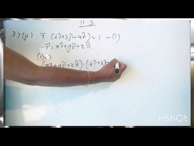 Exercise 11.3 (Part 1) | Chapter 11: 3D Geometry | Class 12 Mathematics