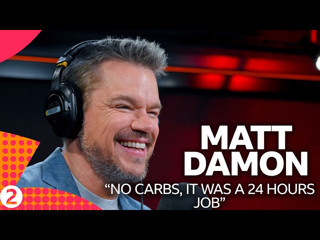 Matt Damon: The Odyssey, Beard maintenance, Toes in Public, and hiking to set