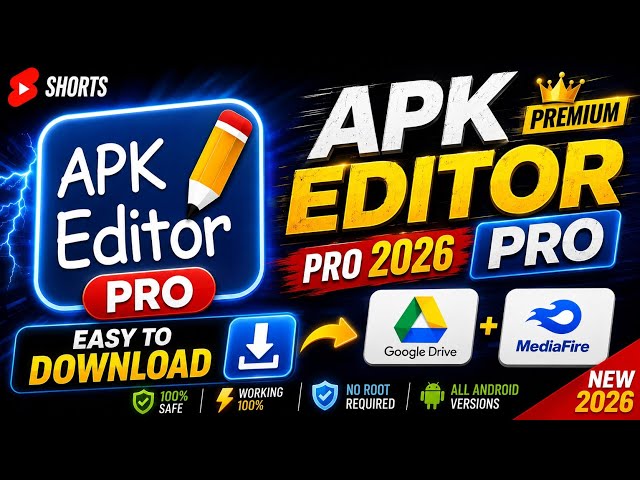😱 APK Editor Pro 2026 Premium | APK File Editing & Easy Modding Tutorial