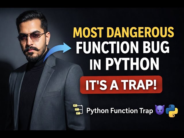 Python Advanced Concept | Mutable Default Arguments Explained Simply