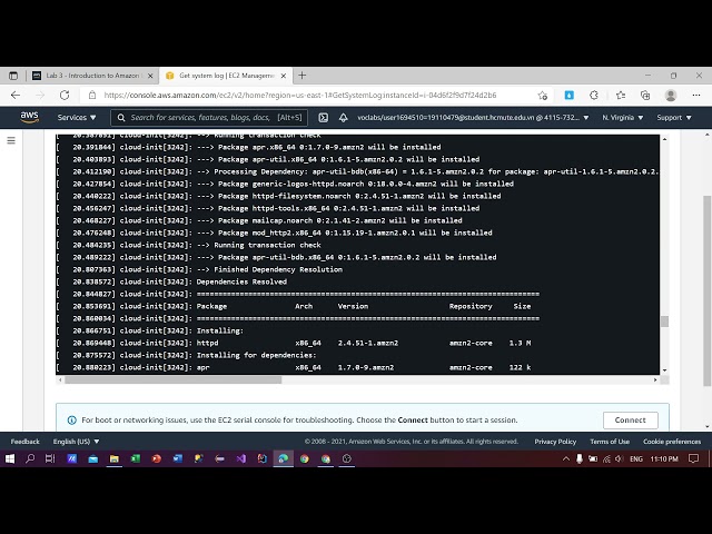Module 6 - Lab 3 - Introduction to Amazon EC2