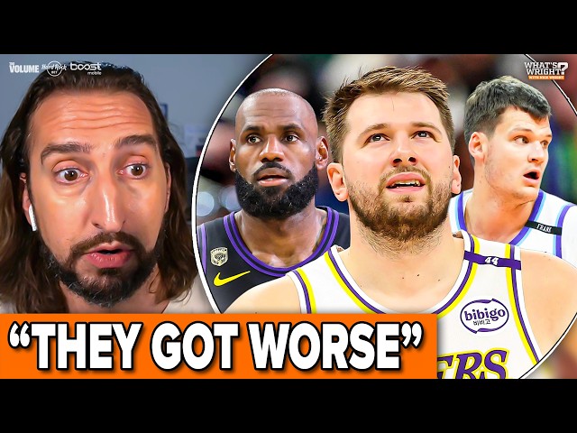 "They Got Worse": Nick Wright is NOT BUYING Lakers as contenders after LeBron departure | NBA