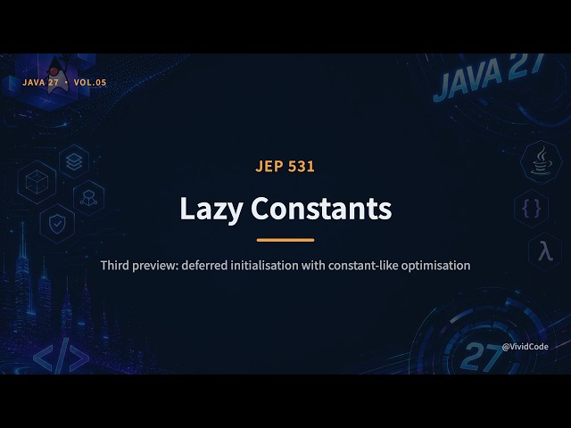 Lazy Constants