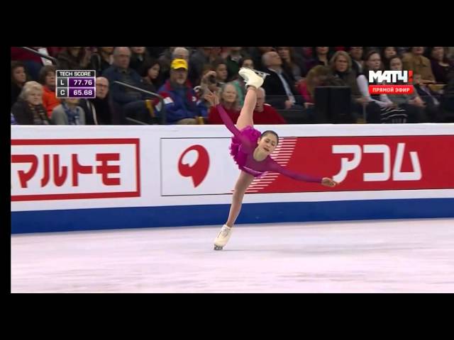 Satoko MIYAHARA (JPN), World Championships 2016, free programm, FP