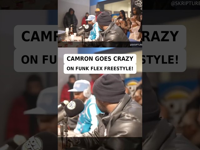 CAMRON GOES CRAZY ON FUNK FLEX! (REMIX)
